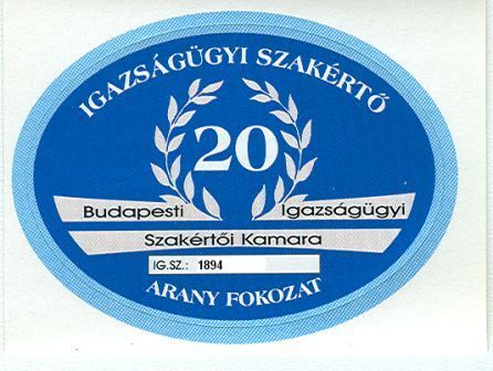 SZAKÉRTŐI ARANYFOKOZAT
